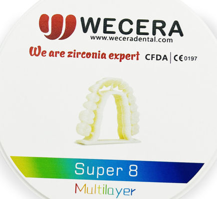Pre Shaded Zirconia Ceramic Blocks Compatible Machines Roland VHF Imes icore Designed to Support Workflow and Dental Restorations