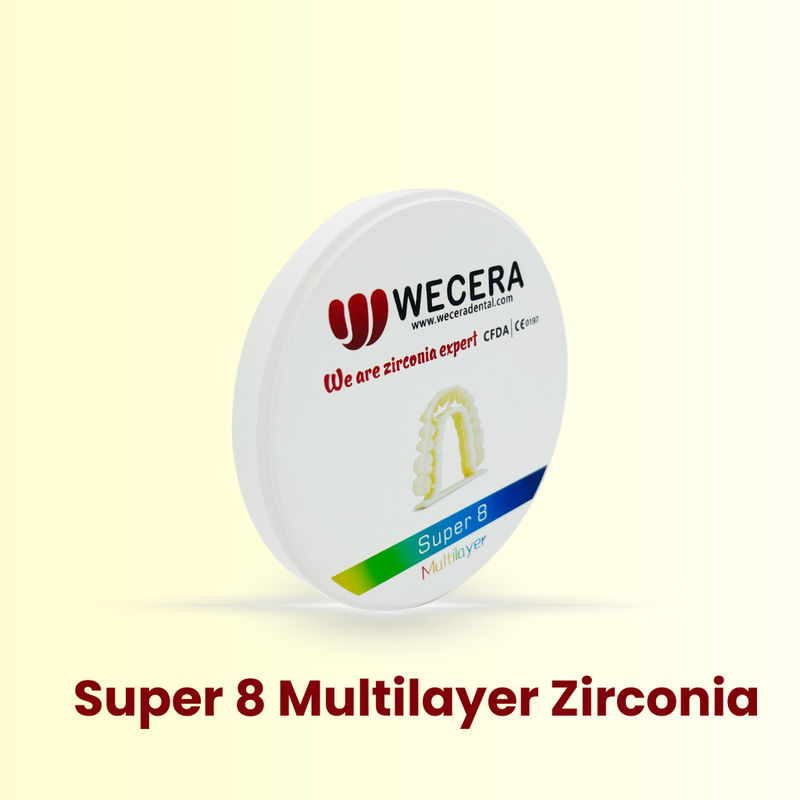 Thickness 10mm To 25mm Zirconia Ceramic Blocks Durable Transmittance 43-57 Percent Suitable For Industrial Applications